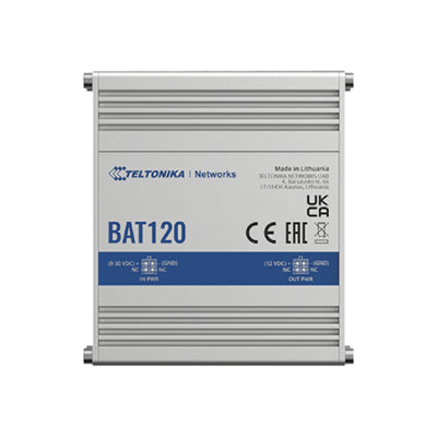 Teltonika BAT120 DIN-Rail UPS Uninterruptible Power Supply (22W)