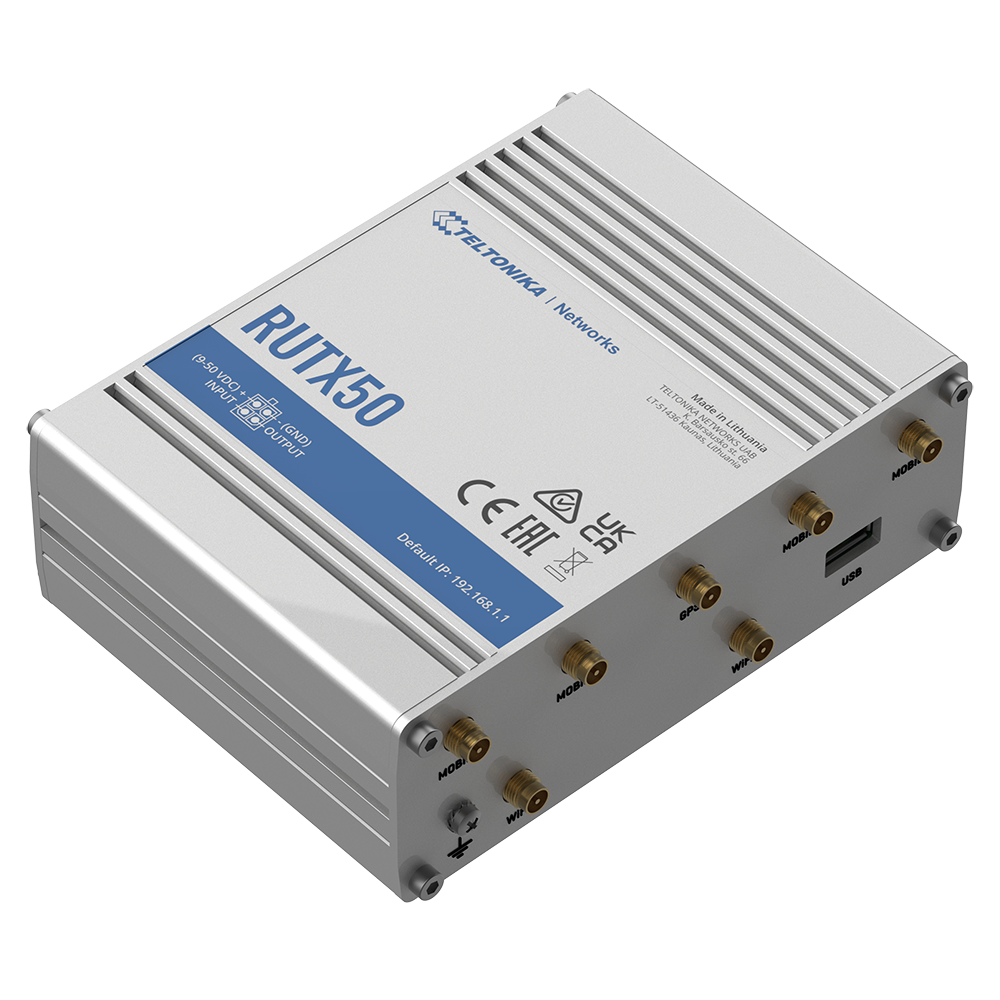 Teltonika Industrial 5G Router - RUTX50