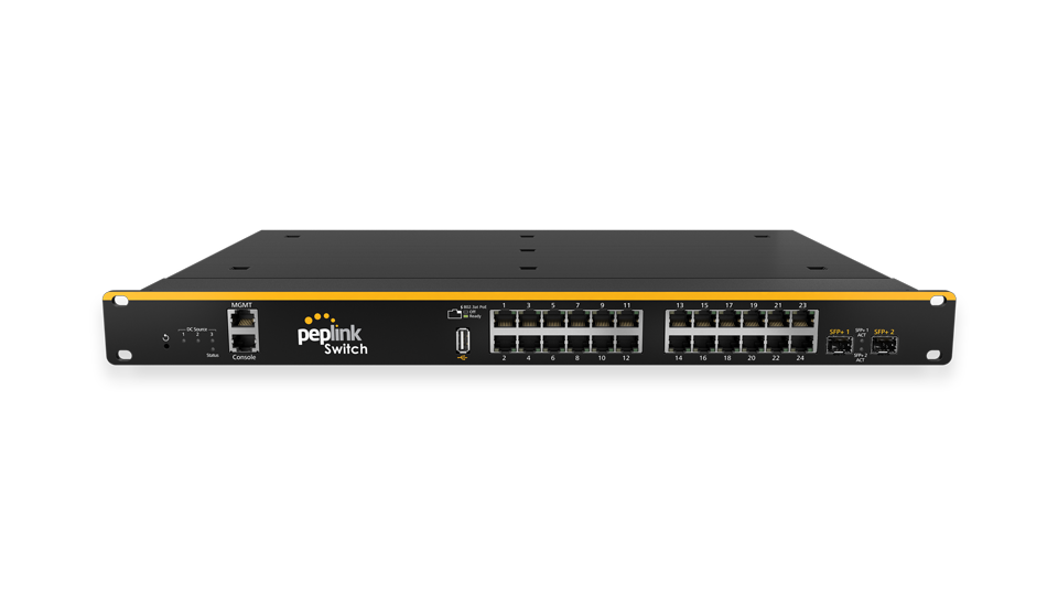 Peplink SD Switch 24 Port Rugged