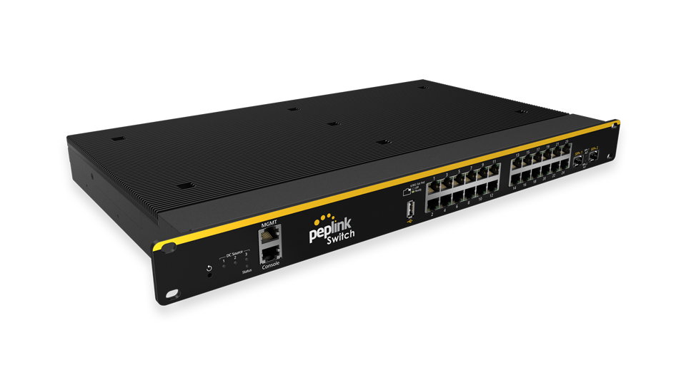 Peplink SD Switch 24 Port Rugged