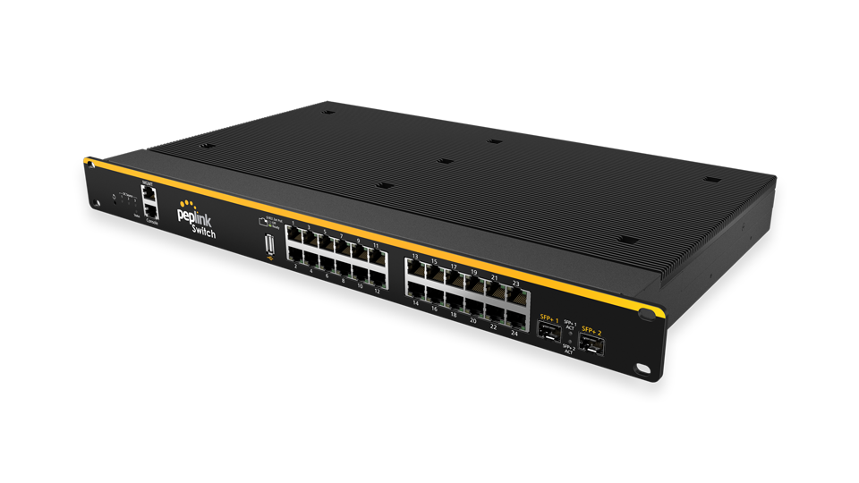 Peplink SD Switch 24 Port Rugged